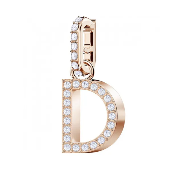 Swarovski Γούρι D Ροζ-Χρυσό 5437620