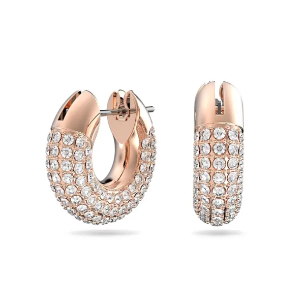 Swarovski Σκουλαρίκια κρίκοι, Ροζ επιχρυσωμένο 5636531
