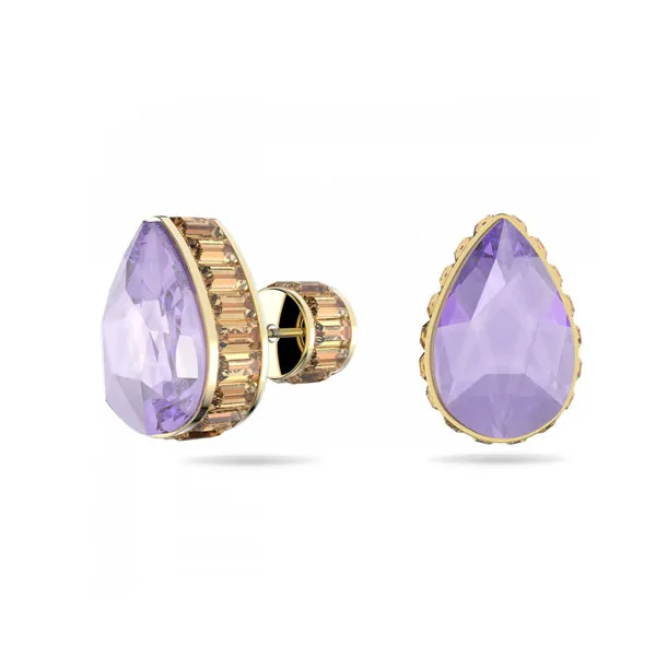 Swarovski Σκουλαρίκια Σχήμα Δάκρυ Λιλά 5641405