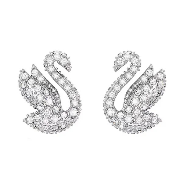 Swarovski Εικονικός Κύκνος καρφωτά σκουλαρίκια 5689687