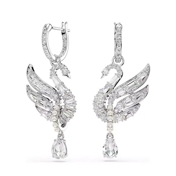 Swarovski Σκουλαρίκια Κύκνος 5723388