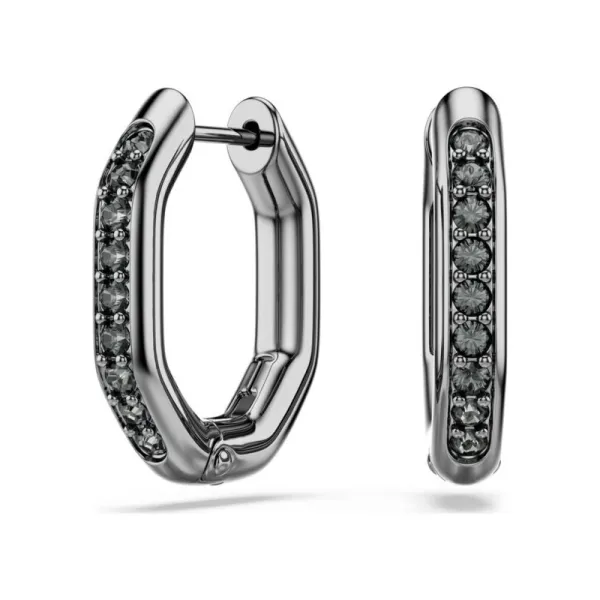 Swarovski Dextera Κρίκοι Οκτάγωνο, Στρογγυλή Κοπή, επιχρυσωμένα με ρουθήνιο 5724586