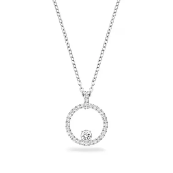 SWAROVSKI Μενταγιόν Constella Λευκό, Επιμετάλλωση ροδίου 5198686