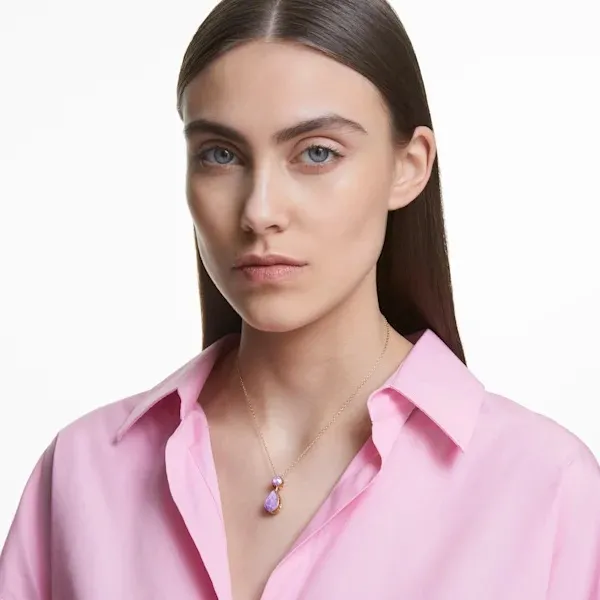 SWAROVSKI Κολιέ Όρμπιτα, πολυ΄χρωμο, Πτώση σταγόνας κρύσταλλο 5619786