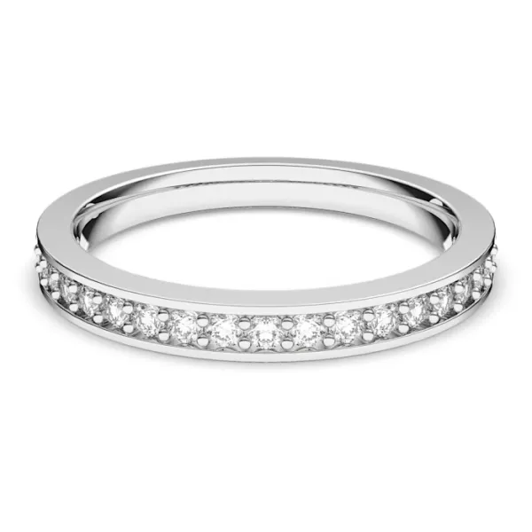 Δαχτυλίδι Swarovski Σπάνιο Λευκό, ρόδιο