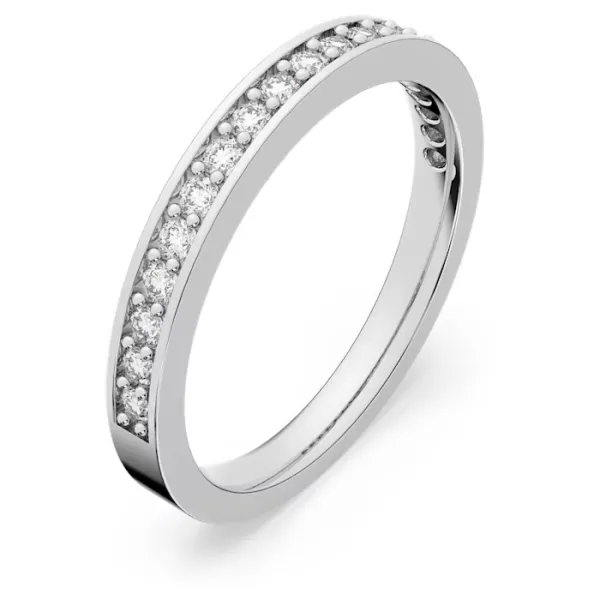 Δαχτυλίδι Swarovski Σπάνιο Λευκό, ρόδιο